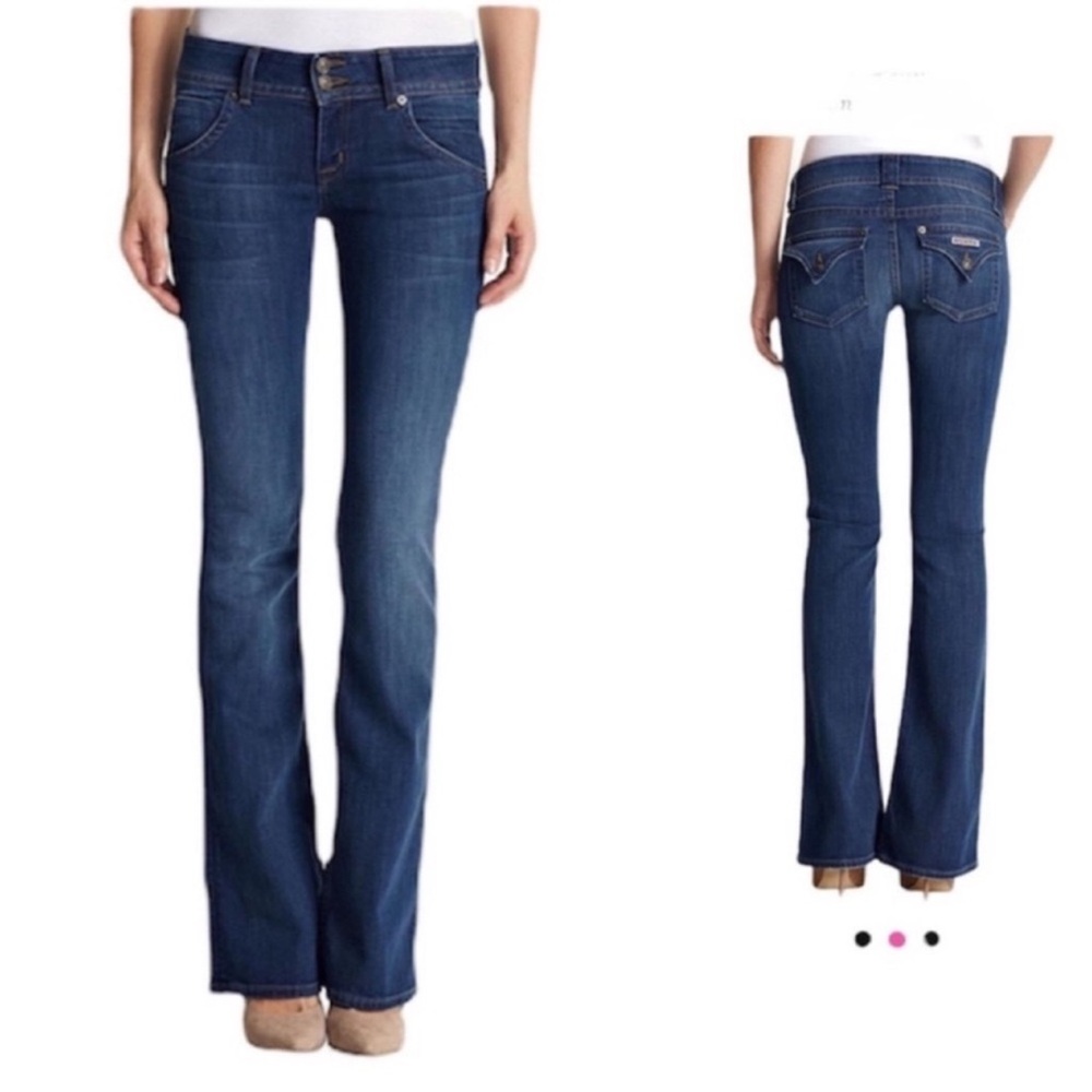 Hudson boot cut coastal cowgirl western Y2K retro denim tencel blue jean size 28